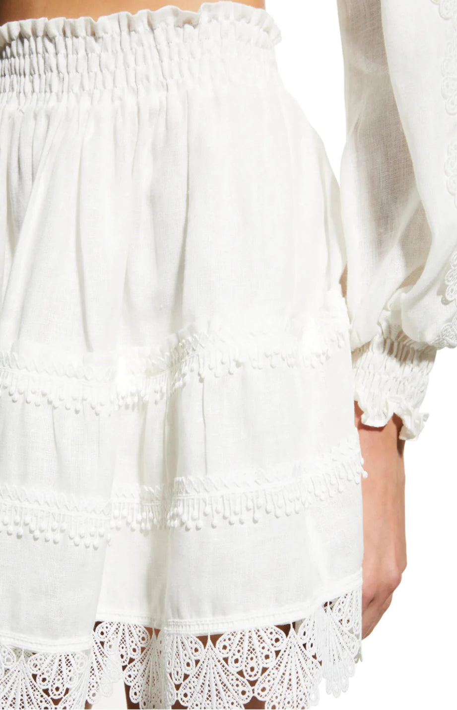 Leinen Minirock CHLOE