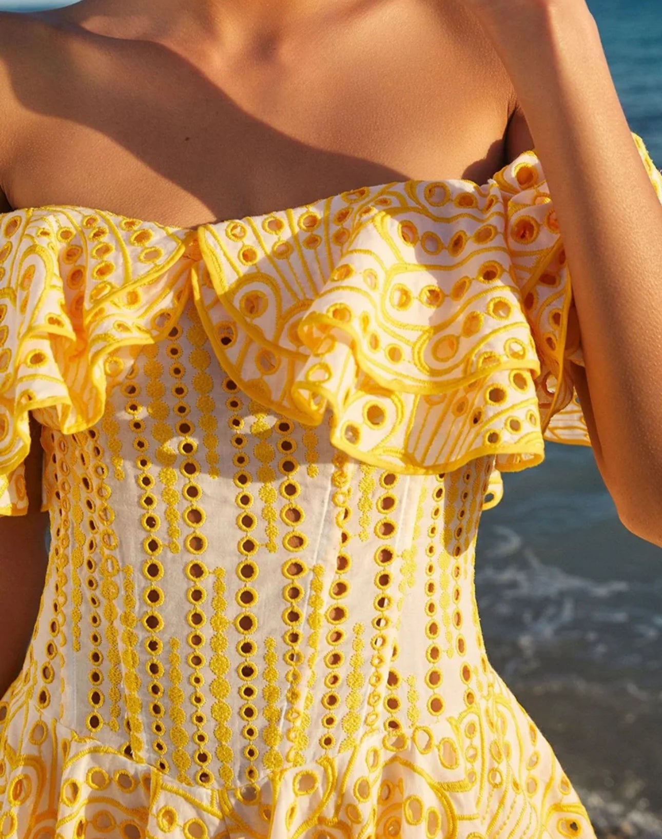 Minikleid aus Baumwolle Nola