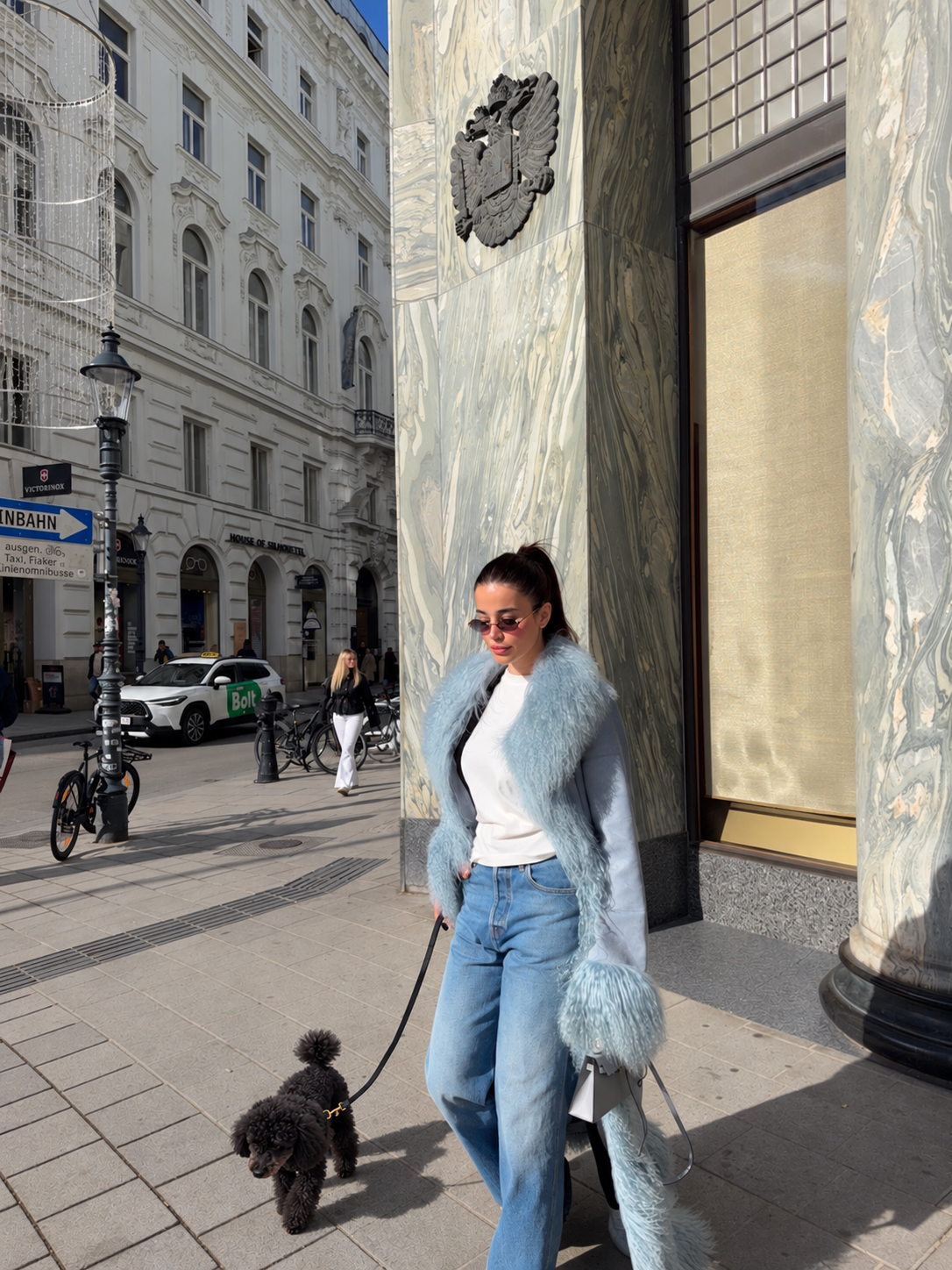Celine Tibetan Lamb Fur Coat