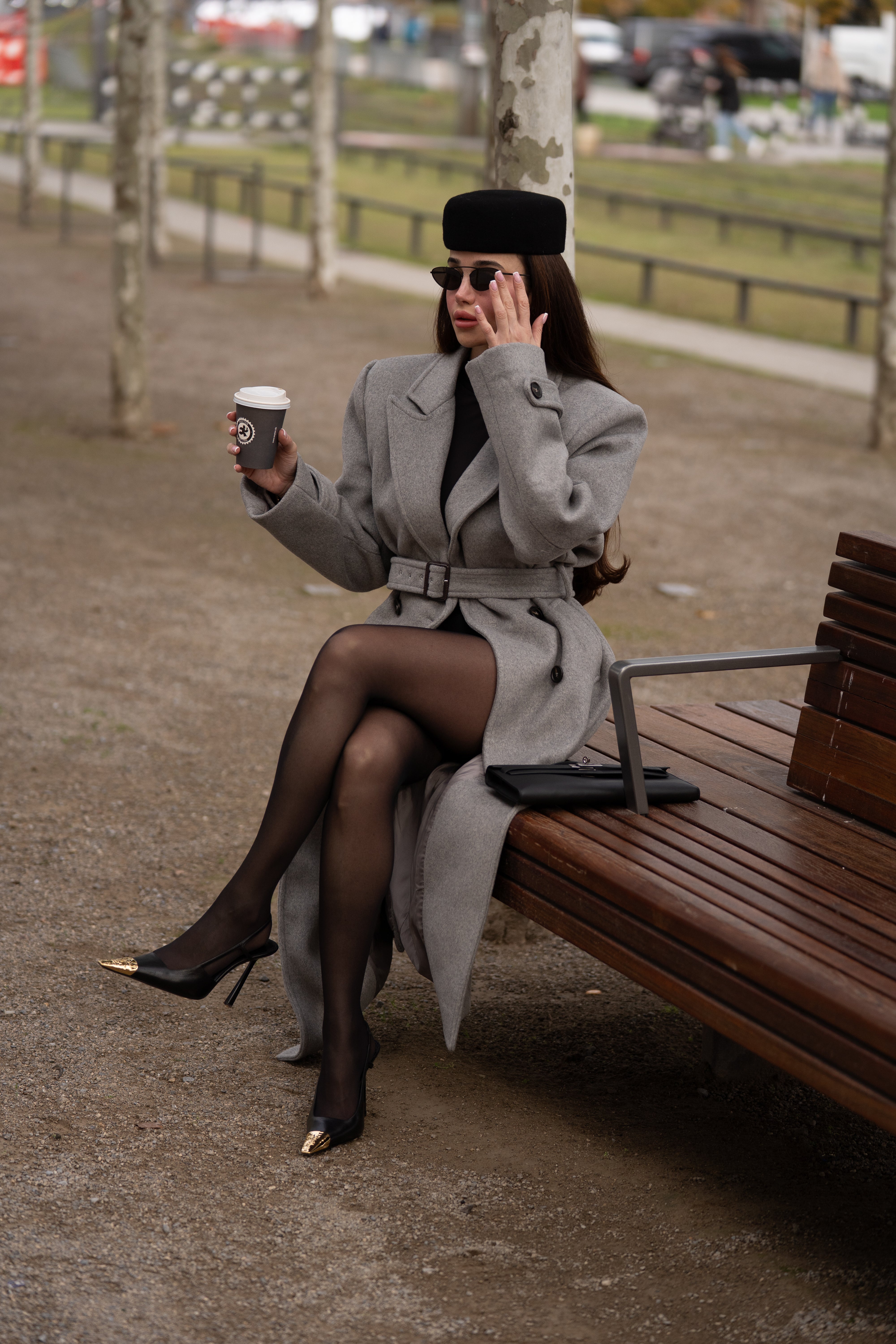 The Soho Wool Pillbox Hat