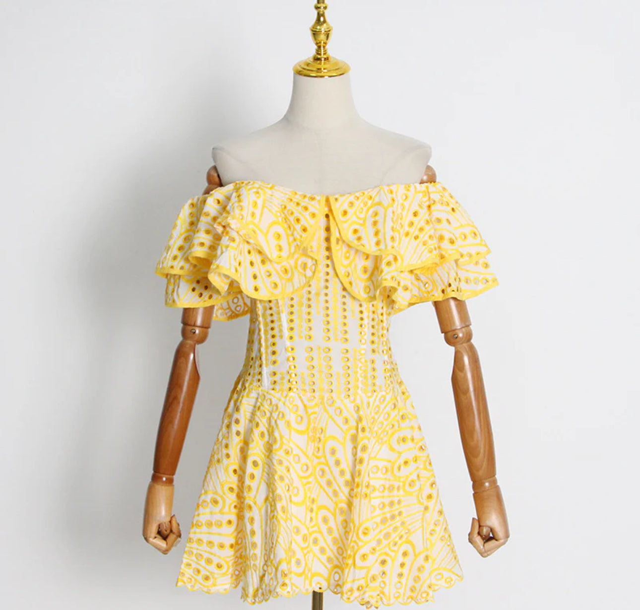 Minikleid aus Baumwolle Nola