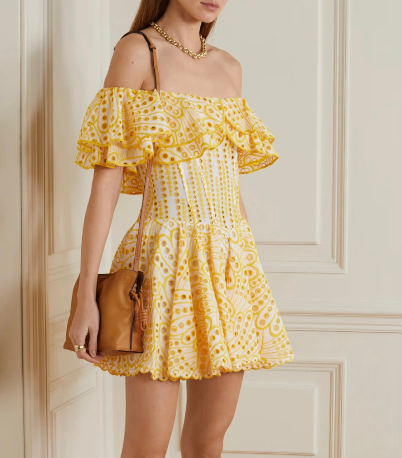 Minikleid aus Baumwolle Nola