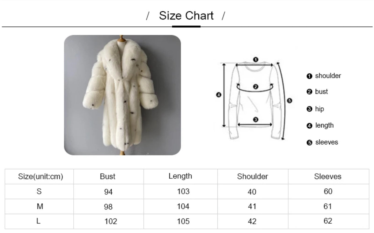 Langer Pelzmantel Jolie