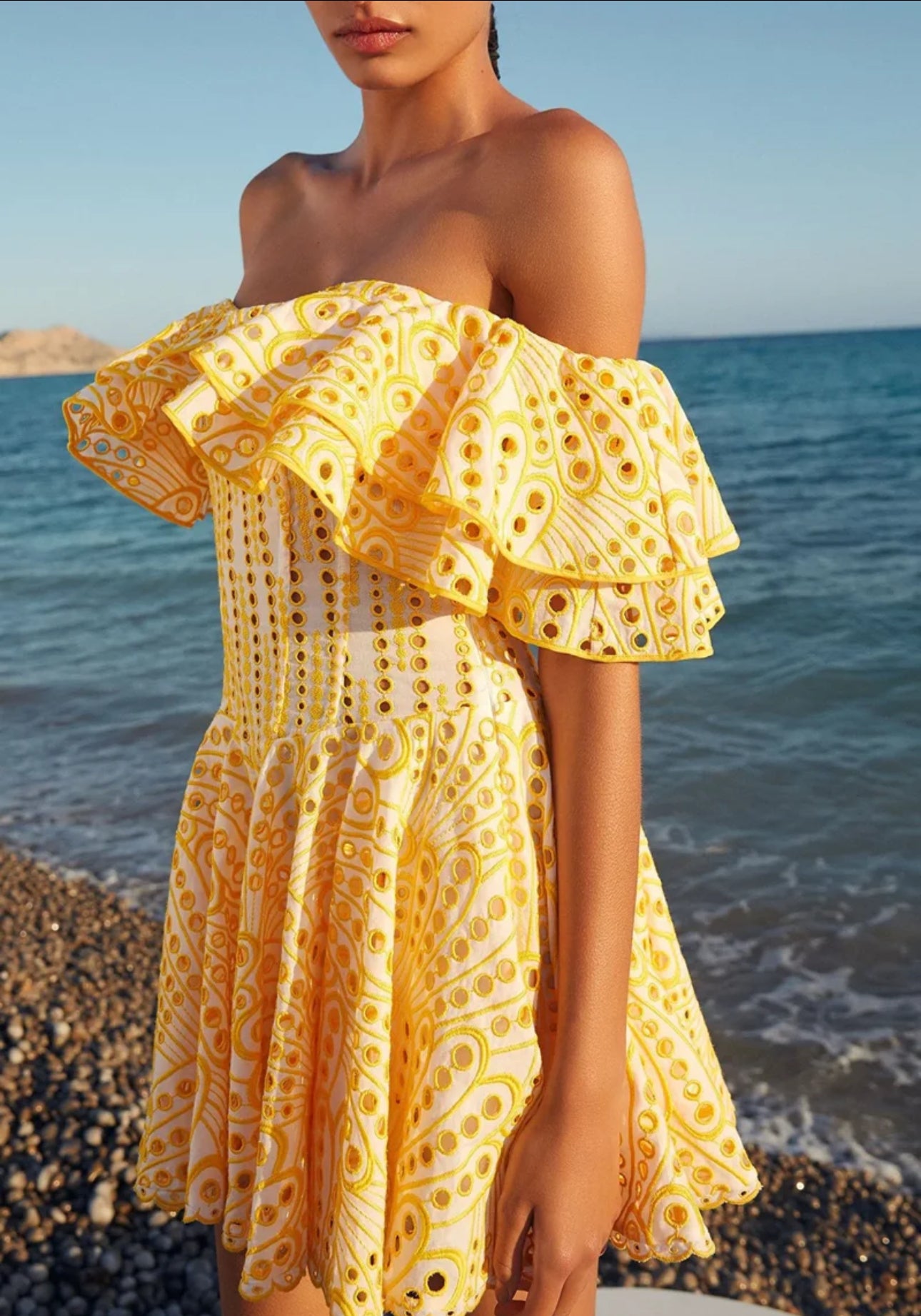 Nola cotton mini dress