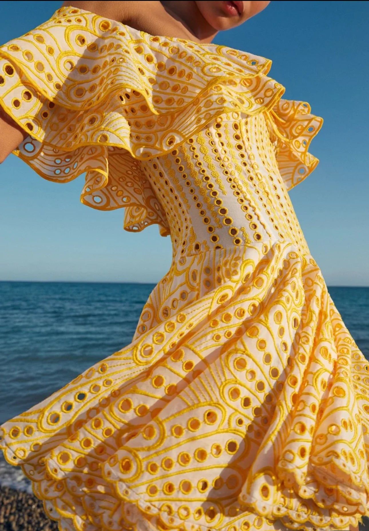 Minikleid aus Baumwolle Nola