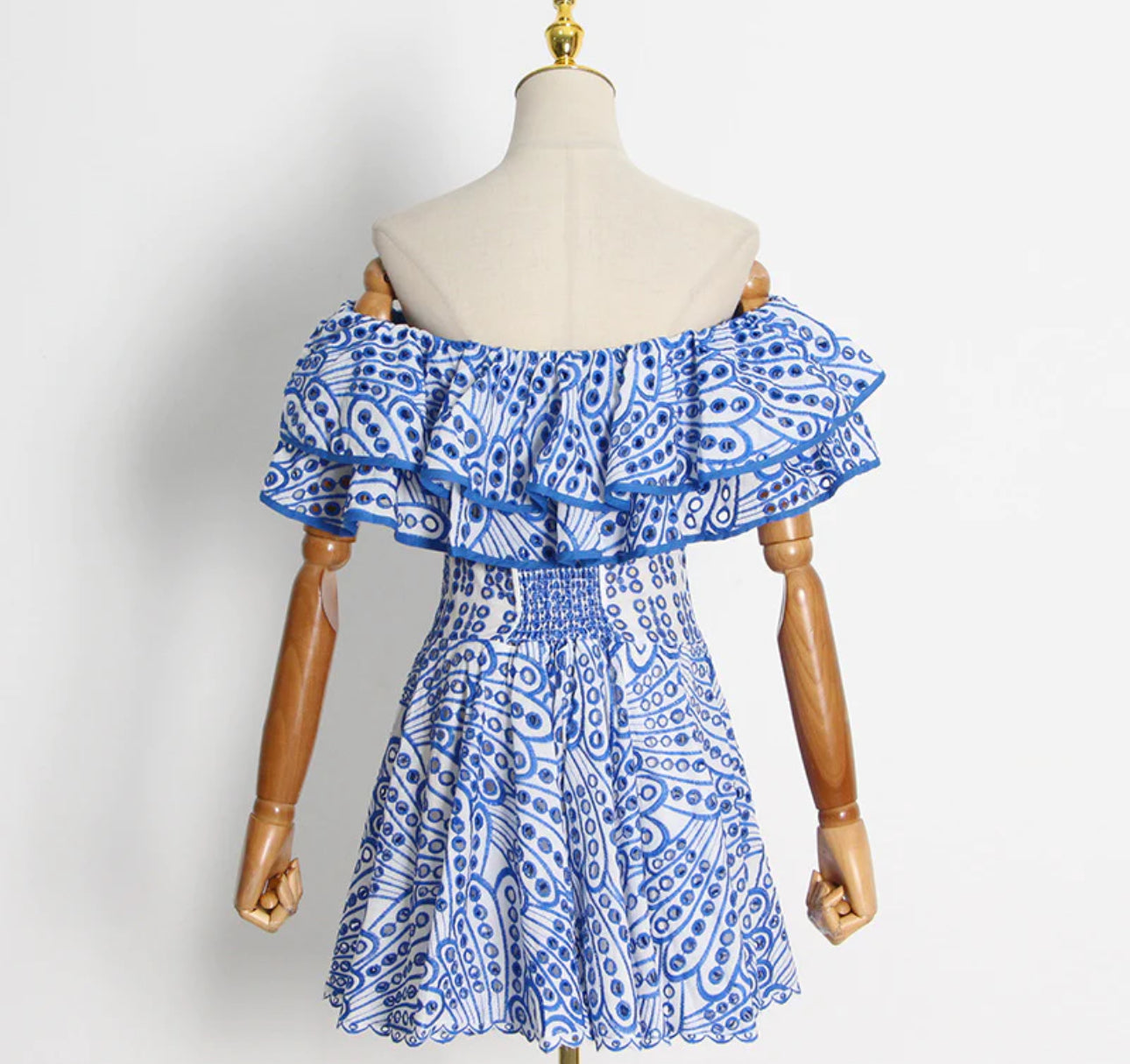 Minikleid aus Baumwolle Nola