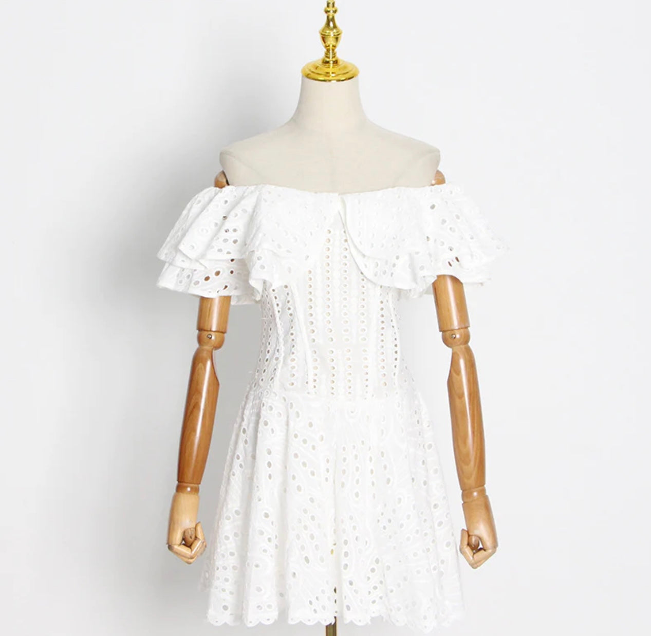 Minikleid aus Baumwolle Nola