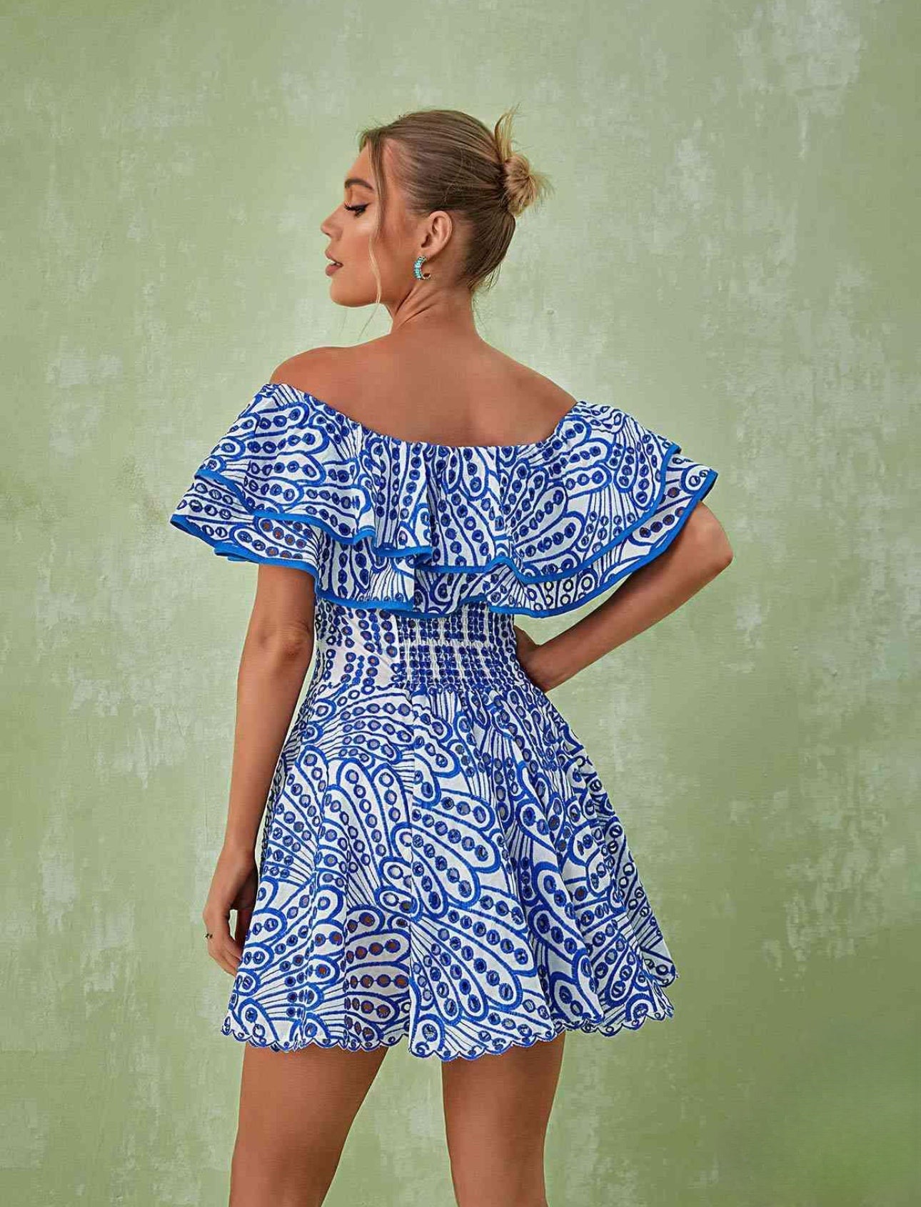 Minikleid aus Baumwolle Nola