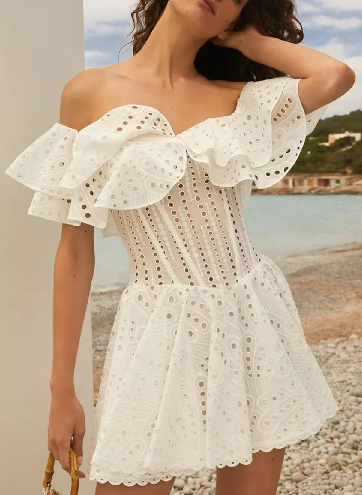 Nola cotton mini dress