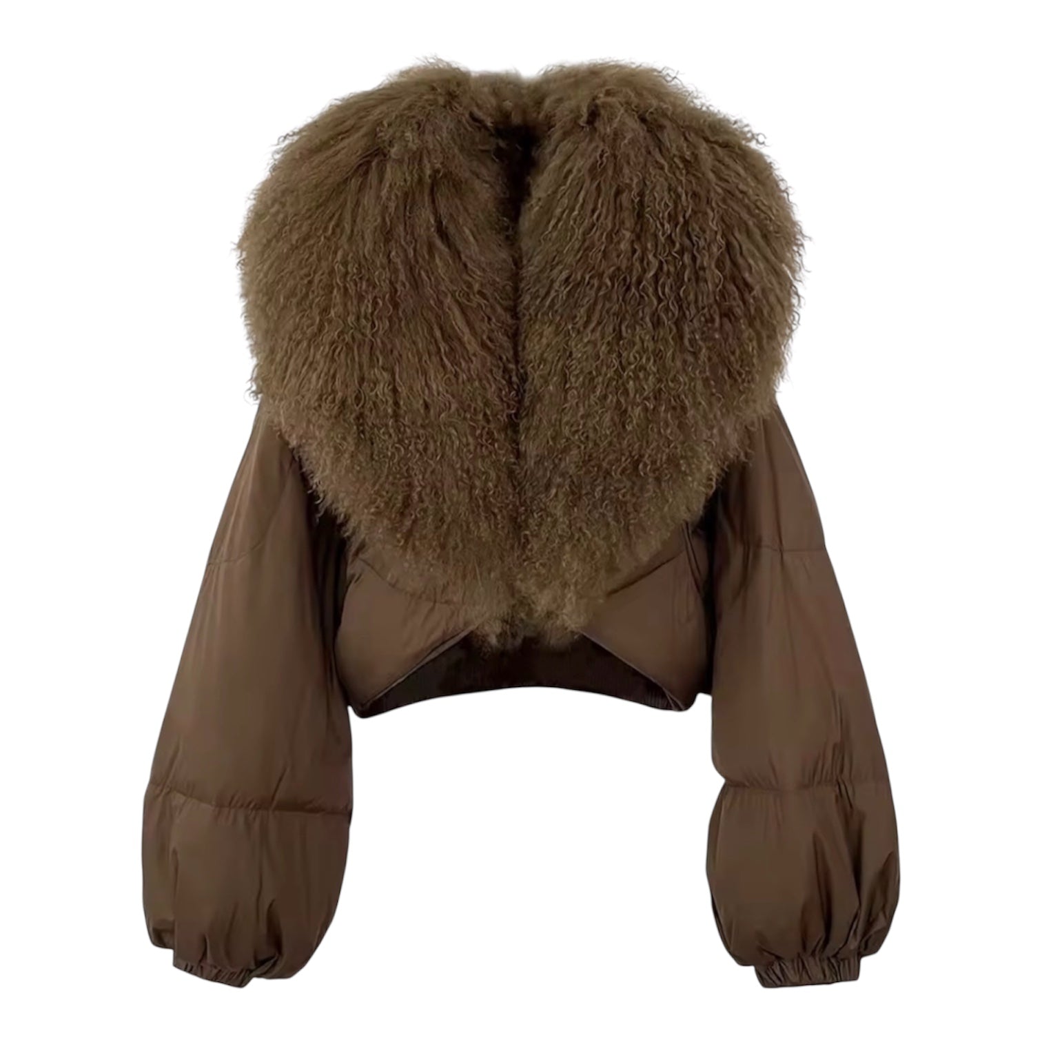 Tibet Fur Collar Down Jacket