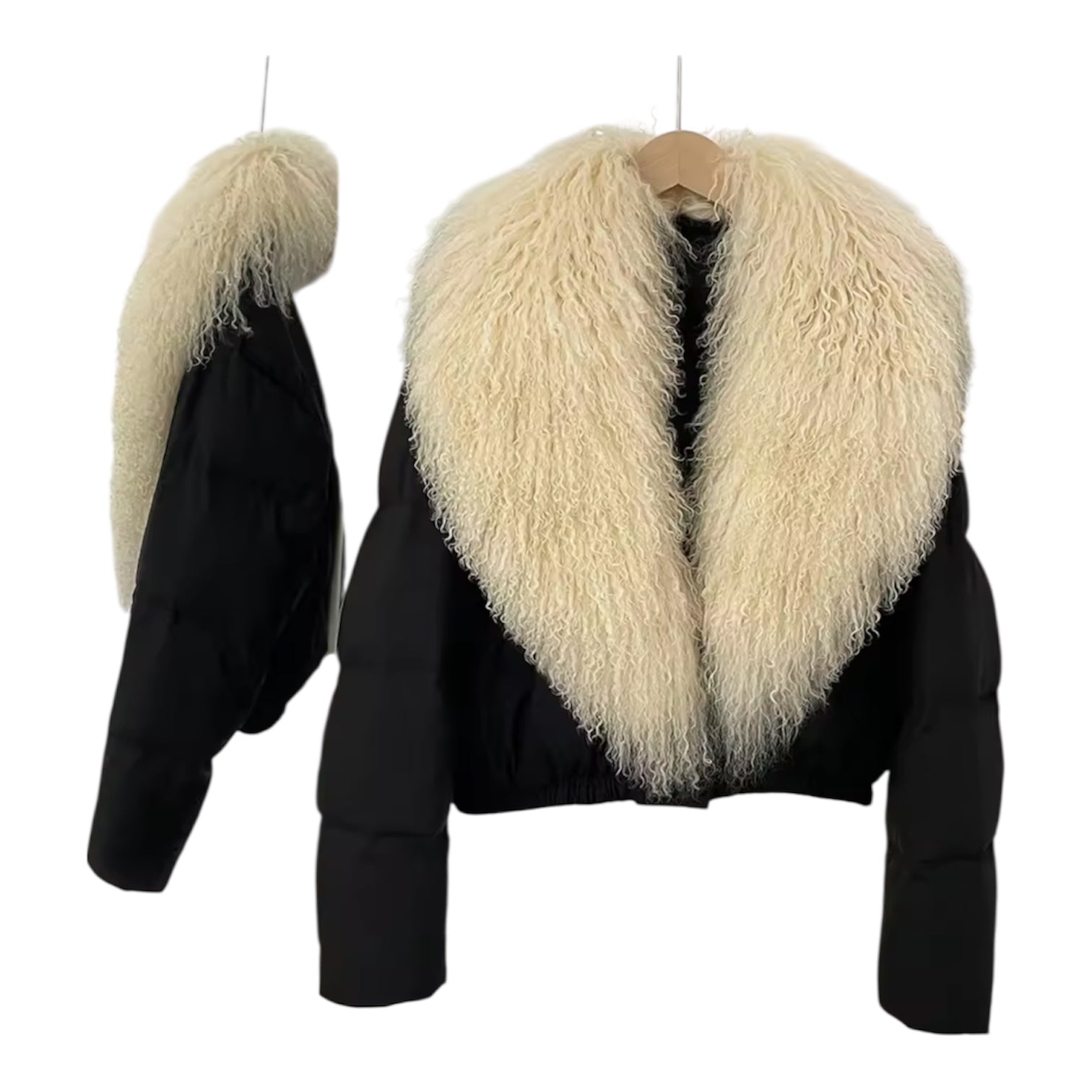 Tibet Fur Collar Down Jacket