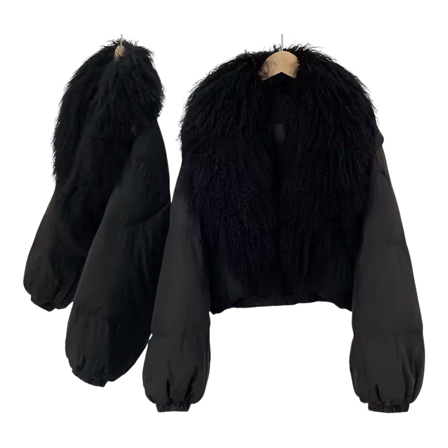 Tibet Fur Collar Down Jacket