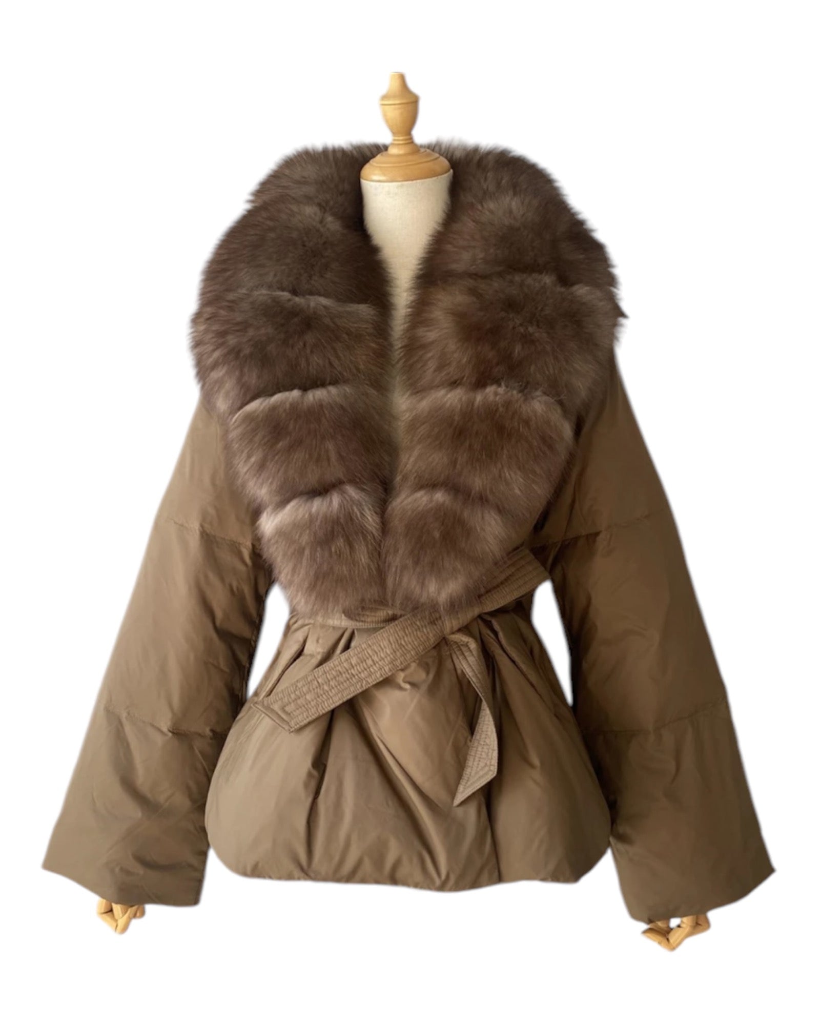 DaunenJacke mit Echtfellkragen Emelie