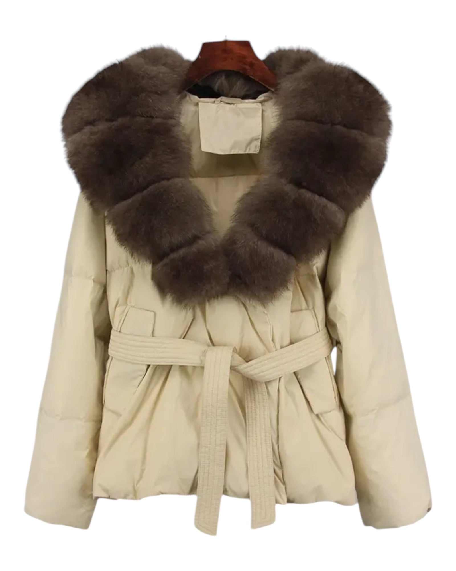 DaunenJacke mit Echtfellkragen Emelie