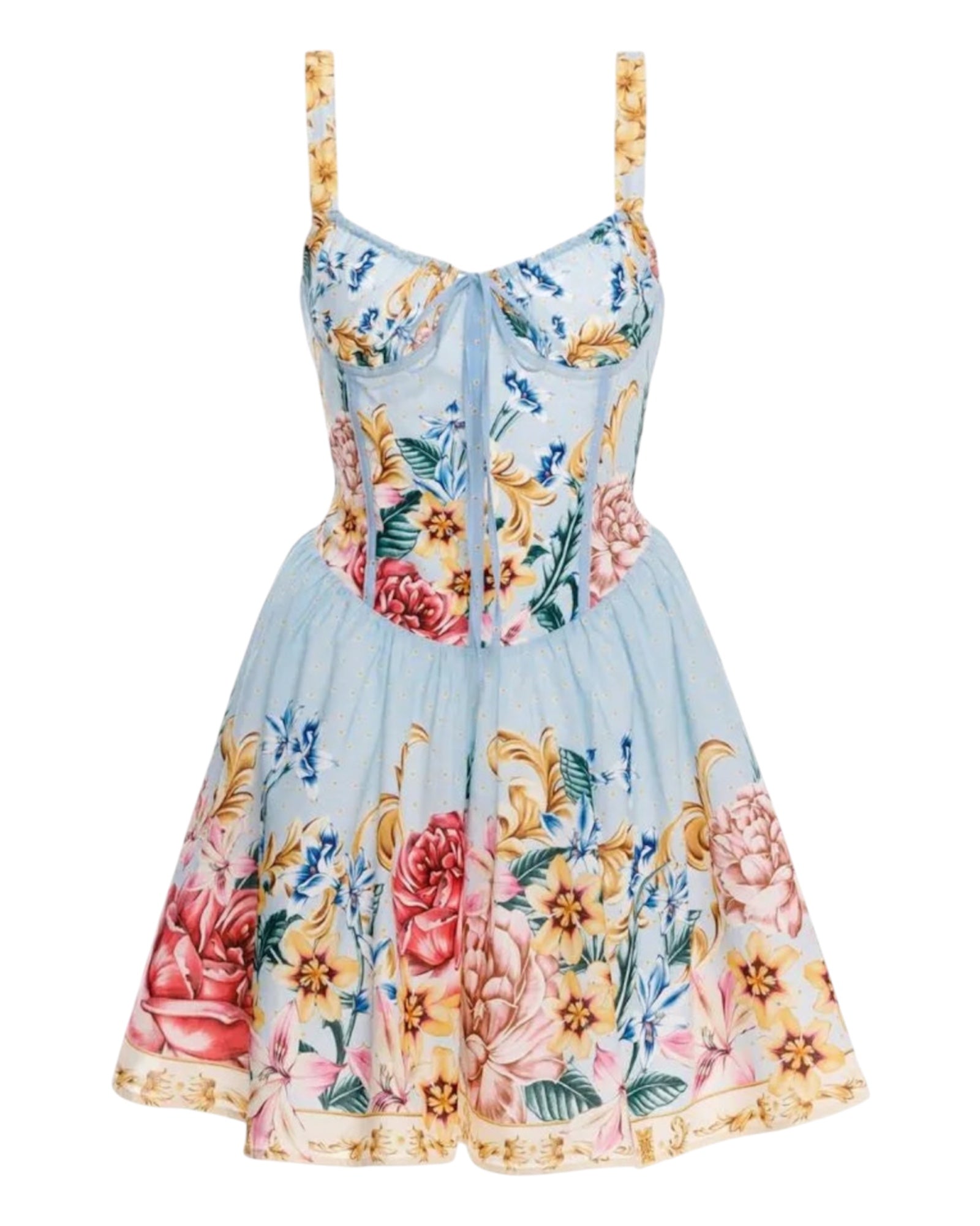 Minikleid aus Baumwolle