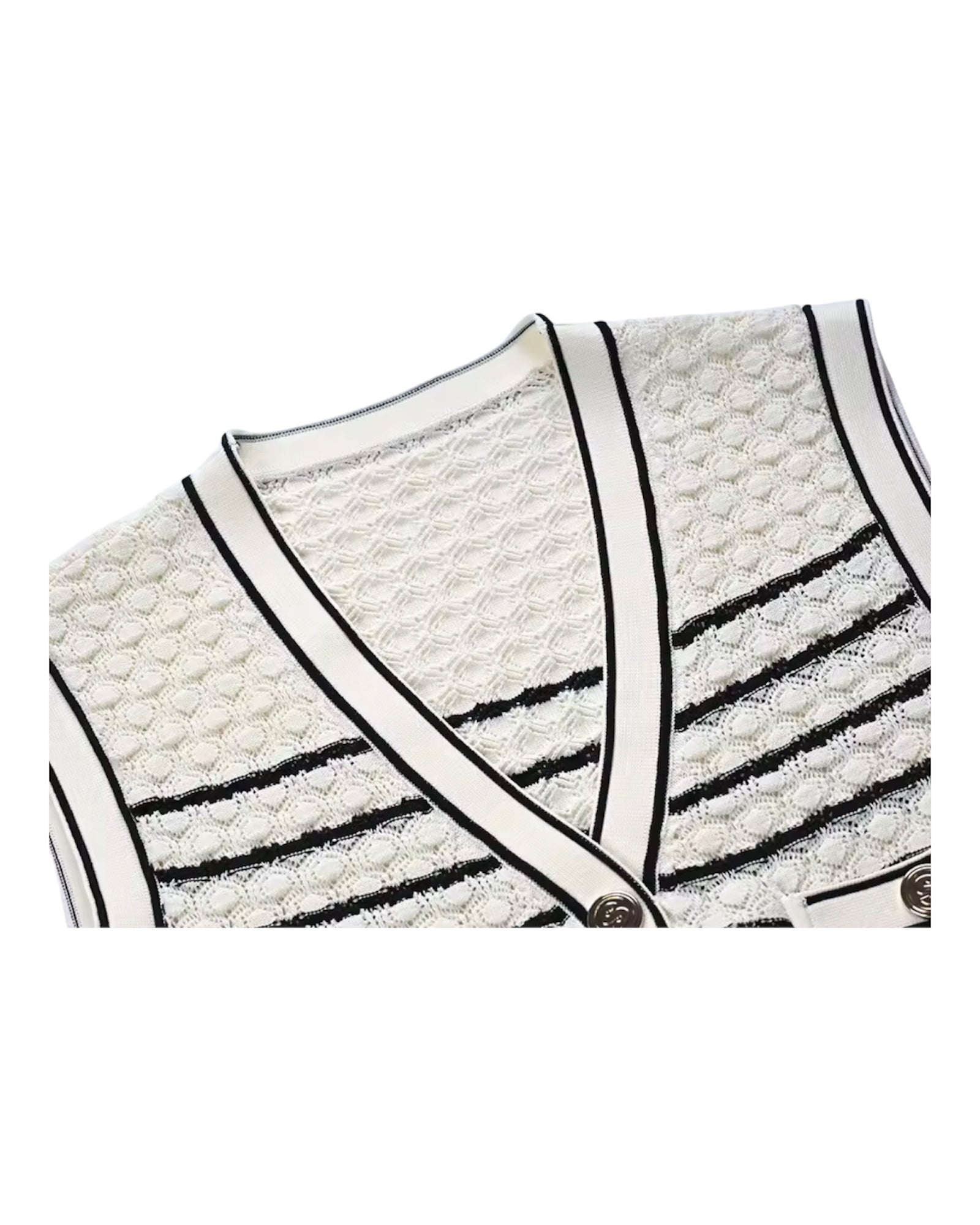 Langes Strickkleid aus festem Stoff