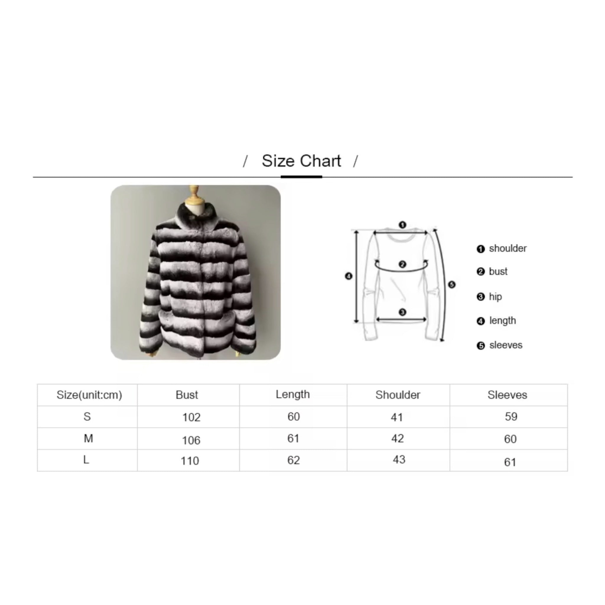 Noir Glacier Short Coat
