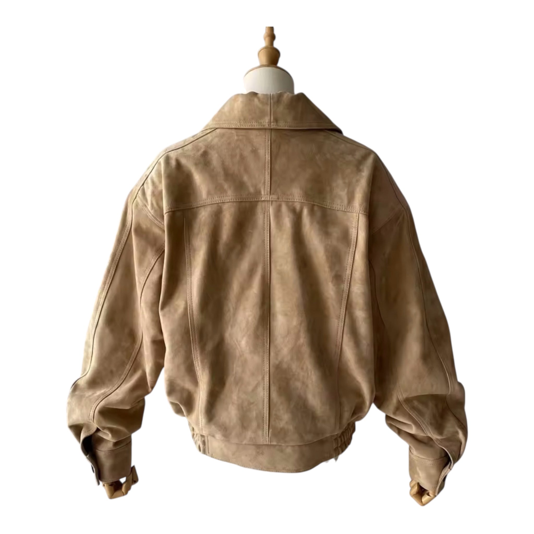 Soft Suede, Bold Silhouette – The Oversized Jacket