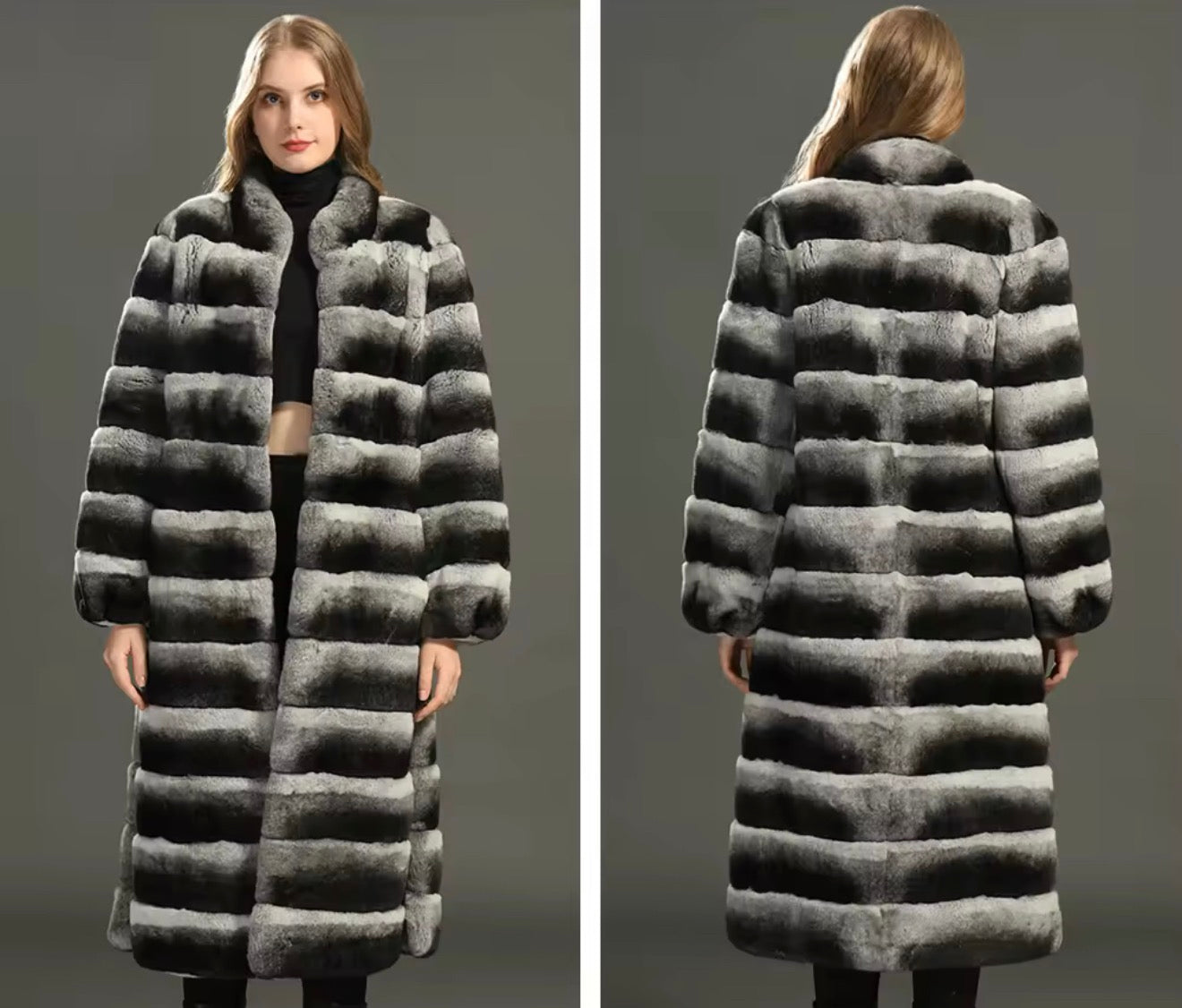 Noir Glacier Coat