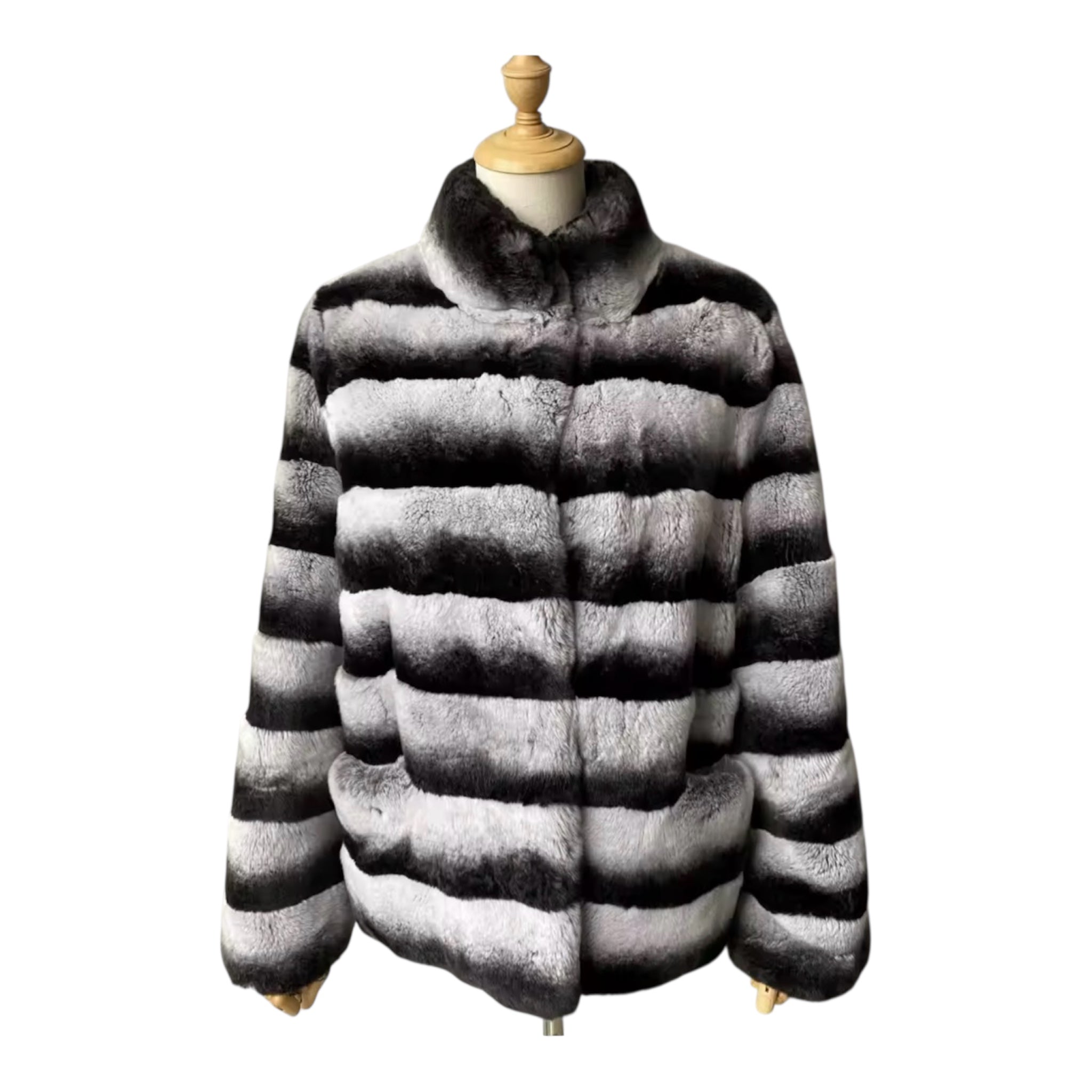 Noir Glacier Short Coat